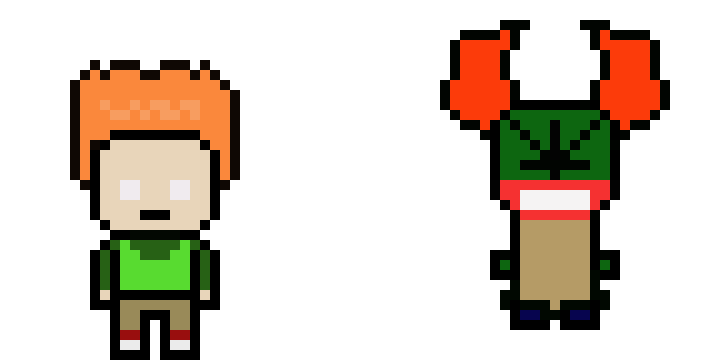 [af33b2] danganronpa pixel sprite base