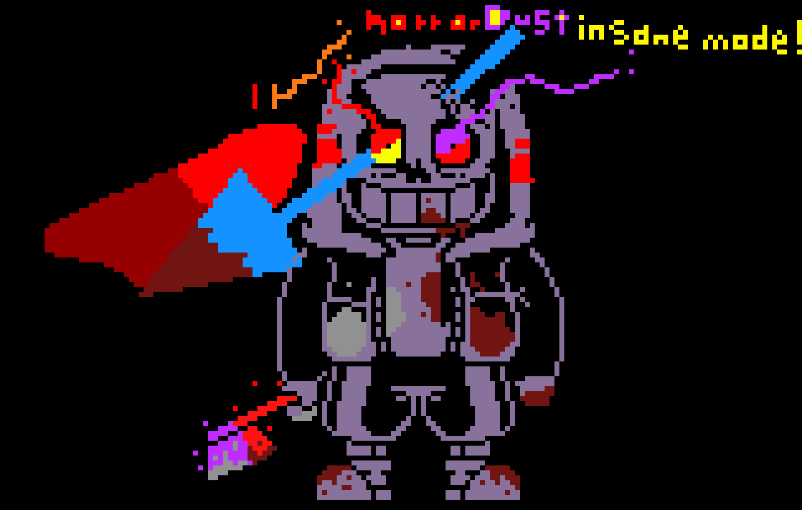 [86ba8d]  Horrordust insane mode! Sans