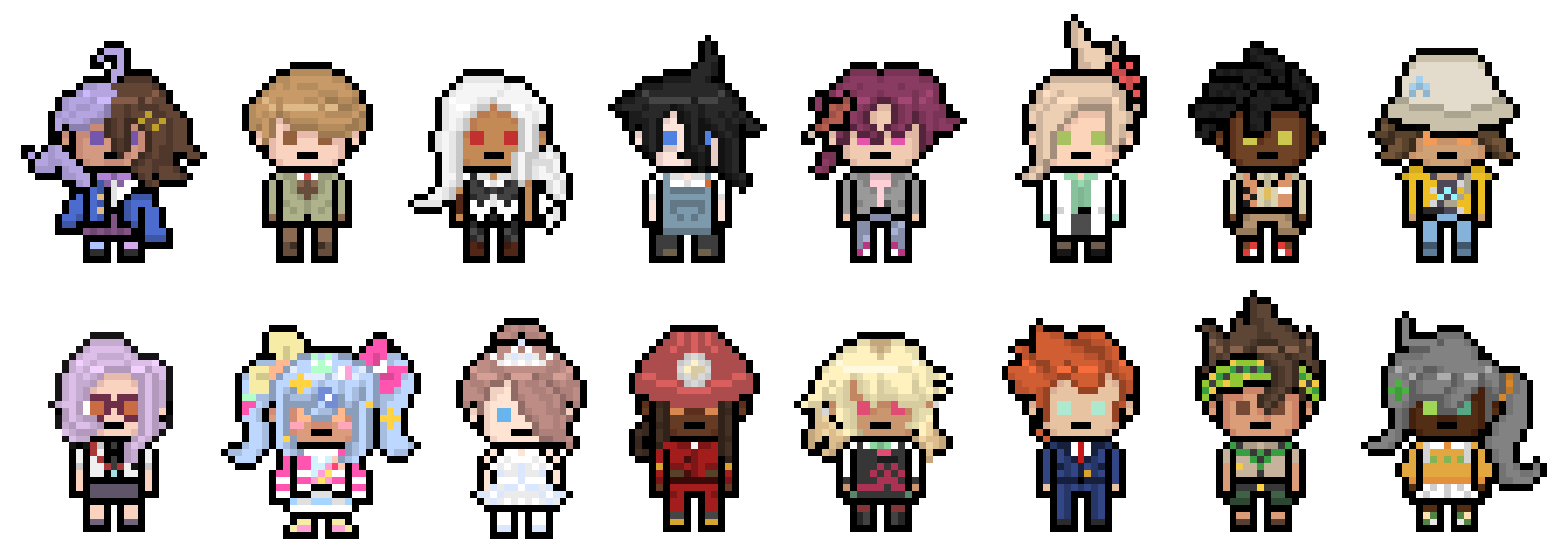 [4e4376] Danganronpa OCs 3
