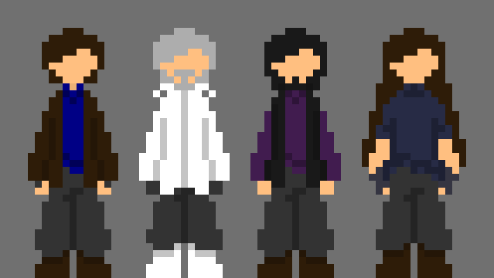 [c7b058] The Characters so far (the female one is cherry's character)