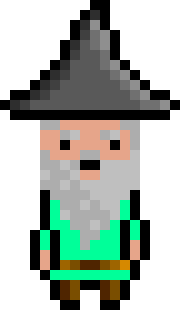 Pixel Wizard Terquoise