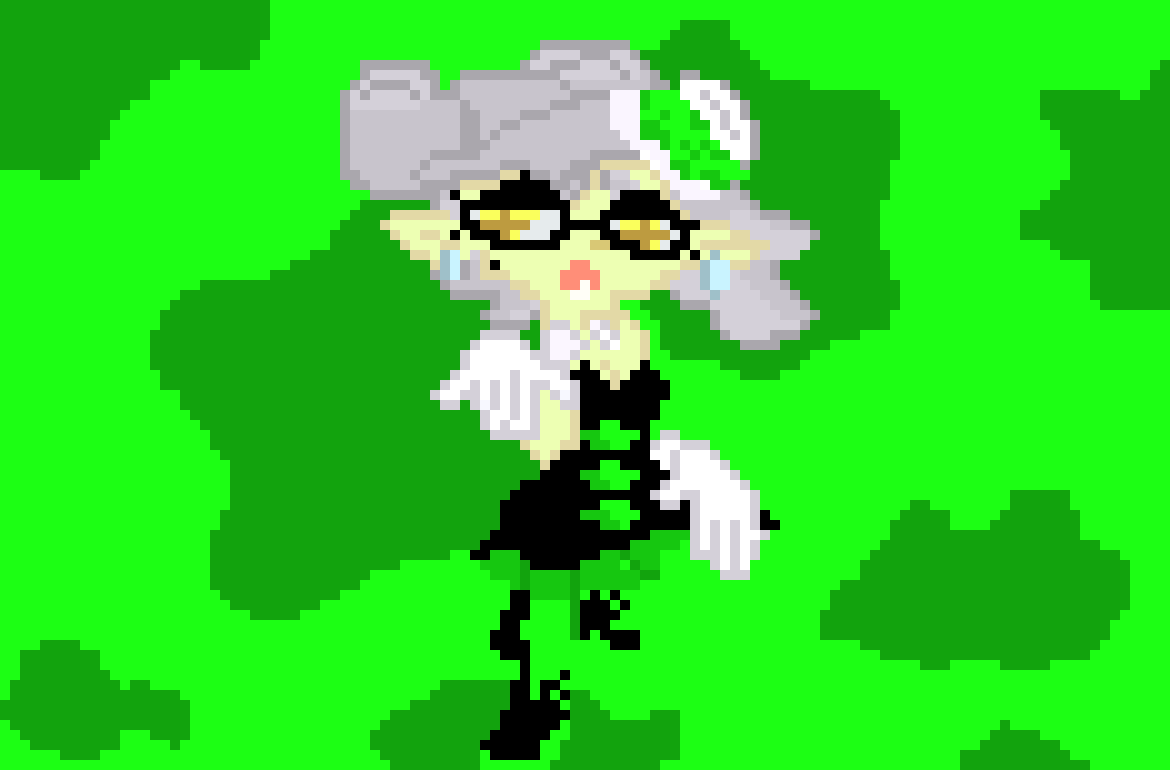 [9664c4] Squid Sister Marie pixel art