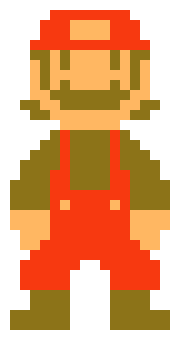 [6aa857] Front Facing Mario