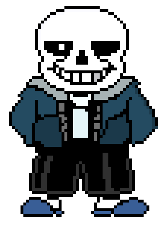 Floodtale (my AU) Sans Sprite