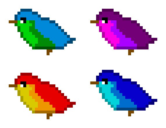 [9664c4] 4 Birds!
