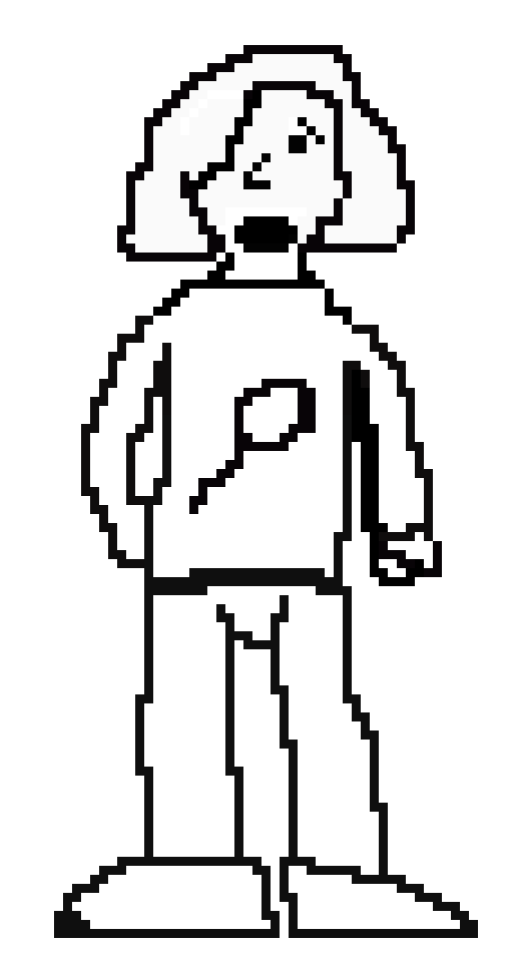 [9664c4] Party girl battle sprite-Fighthit