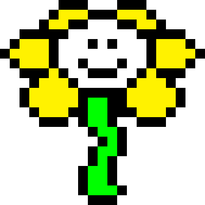 Flowey the Flower *Game Sprite*