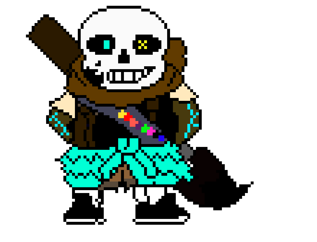 [d082ec] Ink Sans:he is in the anti-void