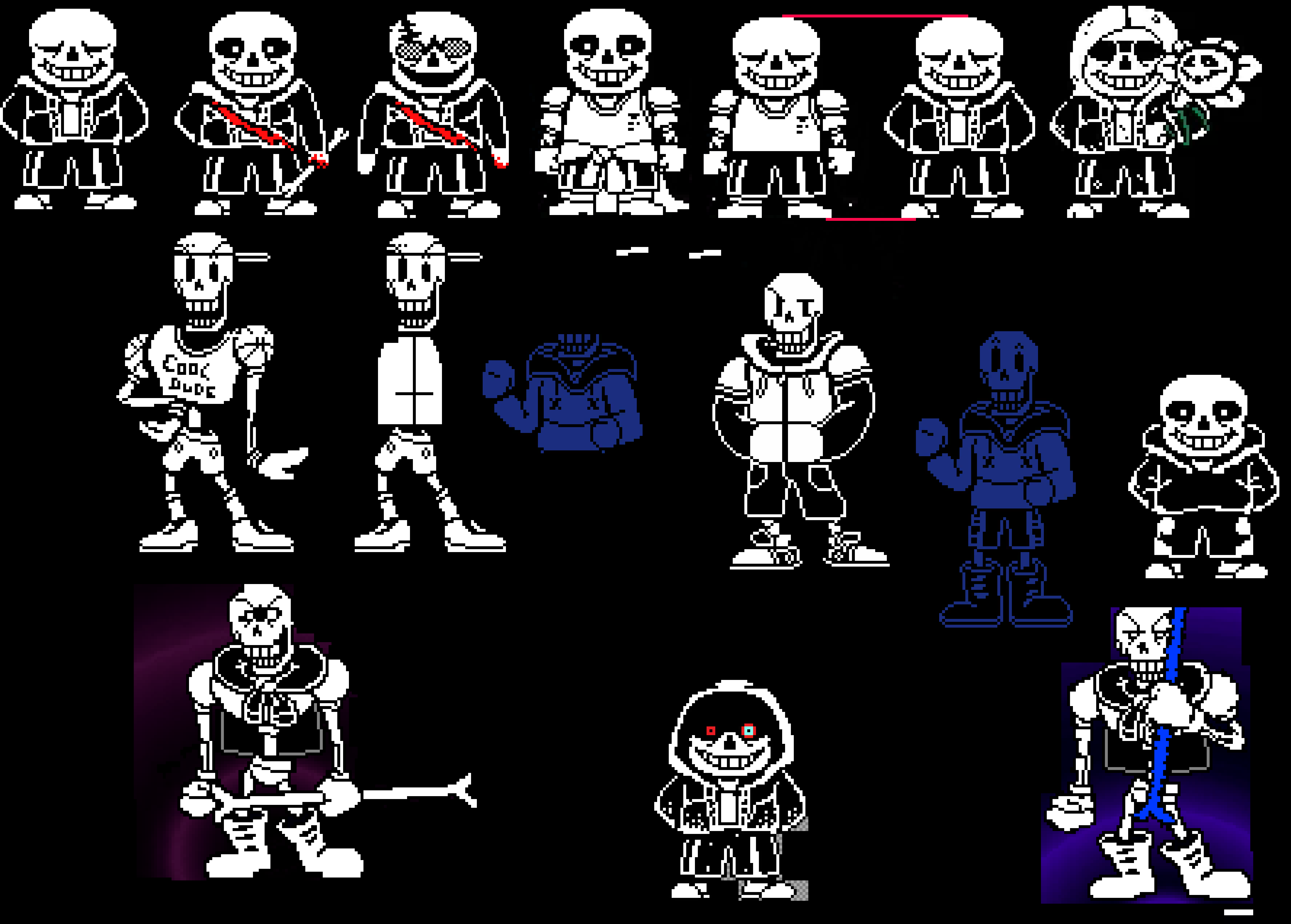 [0bee29] Undertale Last Breath Phases 1-3(Ace41's Take experimental)