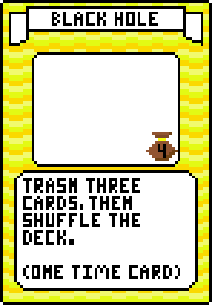 [b426cb] Desert Black Hole Card