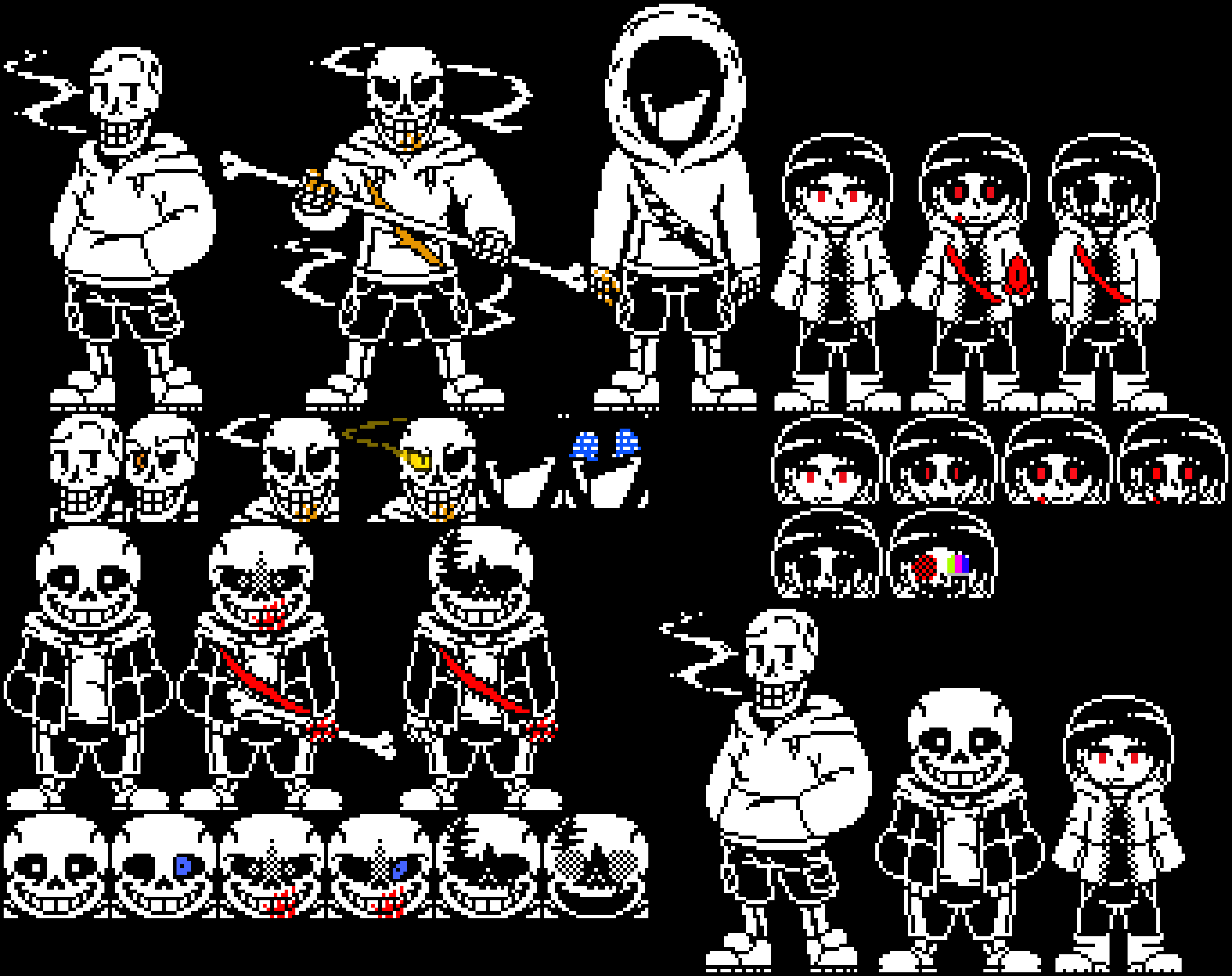"Undertale UnderSwap StoryShift - Bad Time Trio + Last breath: Last drop of determination [All three phases and glowing eyes]-[[Last drop of determination - The eternal pain never stops - An mysterious and glitchy enigmatic triple encounter]] | -Terrie
