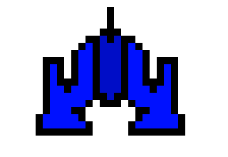 [b11900] bluespaceship