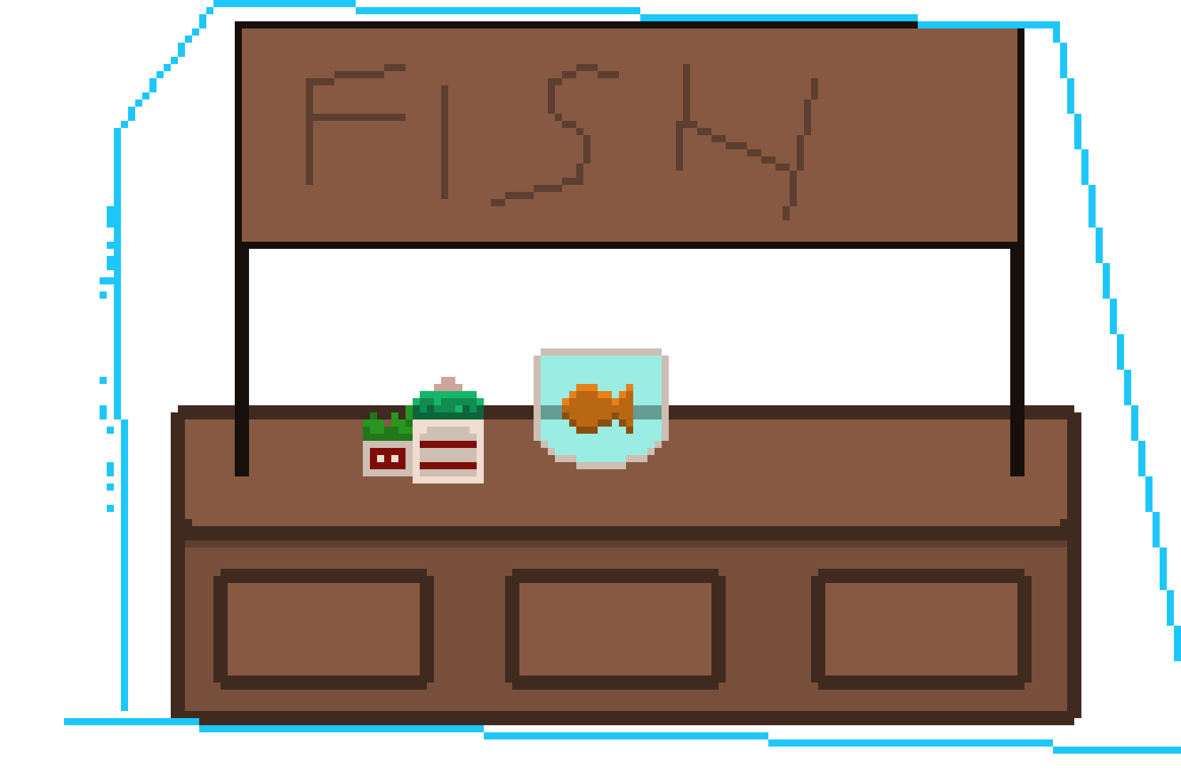[acbc50] fish place is locked