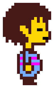 [78615c] Frisk Sprite Sheet (No walking sprites)