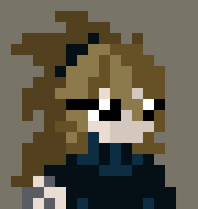 [816c09] *She shrugs and shakes her head. She then begins to frantically point at the entity*
