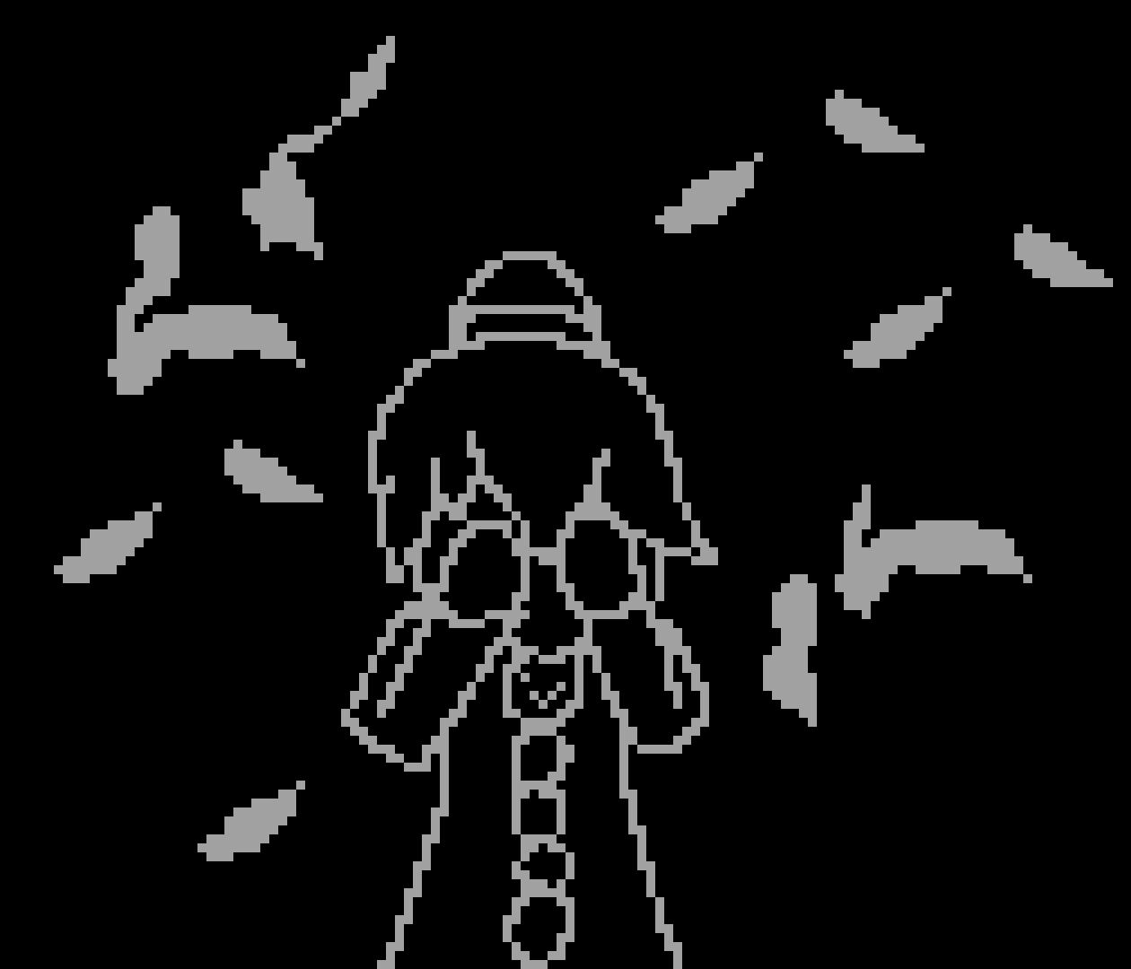 [5b2f3e] [Cyanarim] It's so very beautiful. The Tears, The Scattered Petals of Deceased Flowers. Head hidden by Hands, Hiding these Jewels of Salty Liquid. 