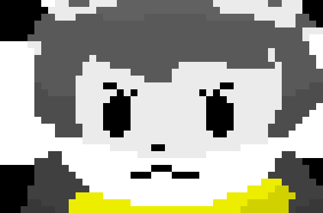 [a34ade] [They Temmie scratches their bone hand] "Yu.. hurt sombody"