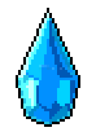 [90c6ee] Water Crystal