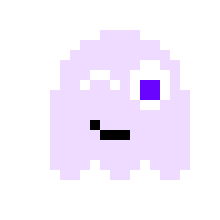[9664c4] Winky Tydye Pac man ghost
