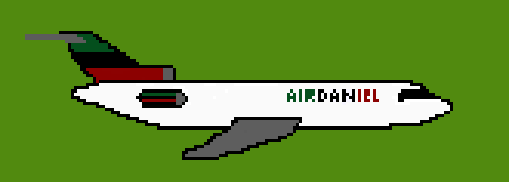 [b754b2] B727 AIRDANIEL PIXEL ART