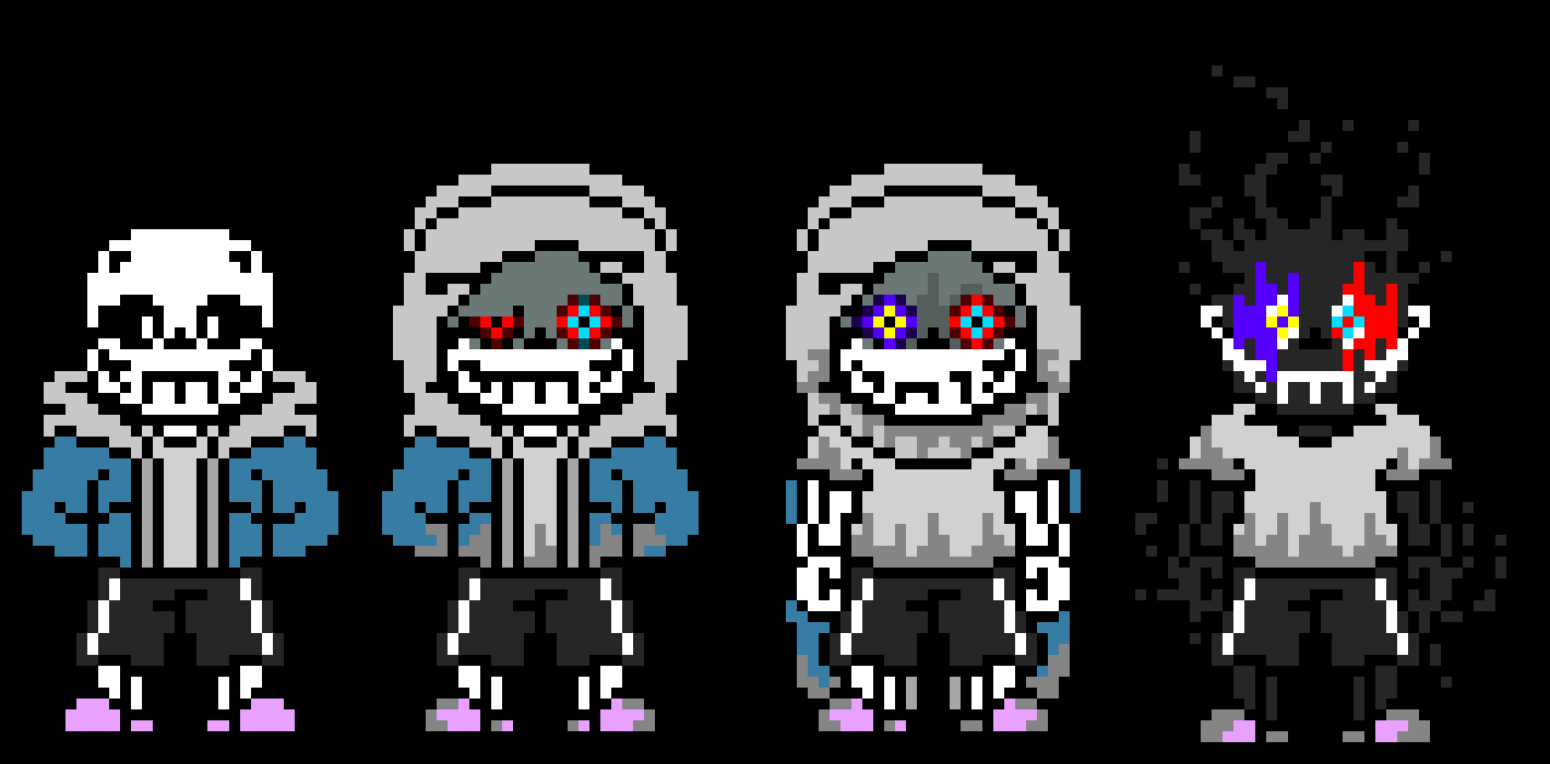 [57dac4] these are just small sprites, not small sanses, these are for when i want to draw an AU, but im too lazy