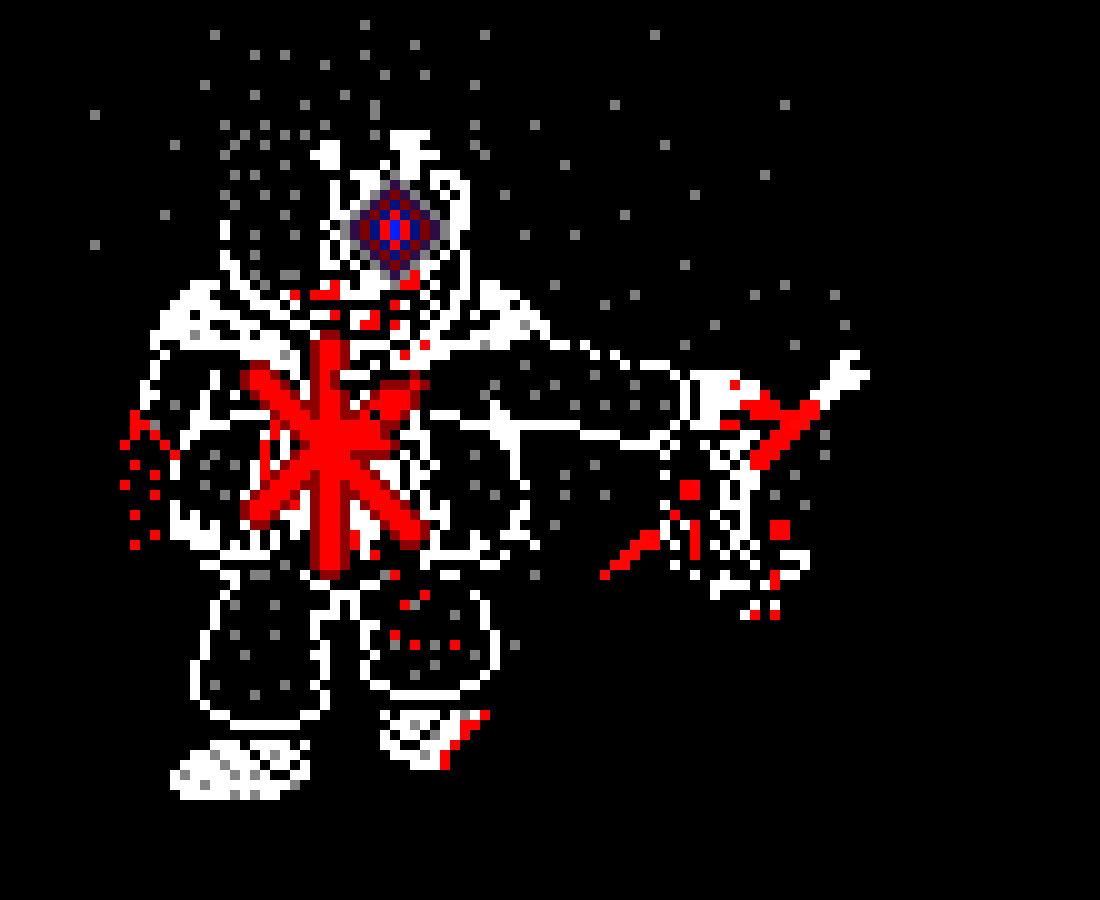 [c6f83a] he will not go down till YOU are dead!