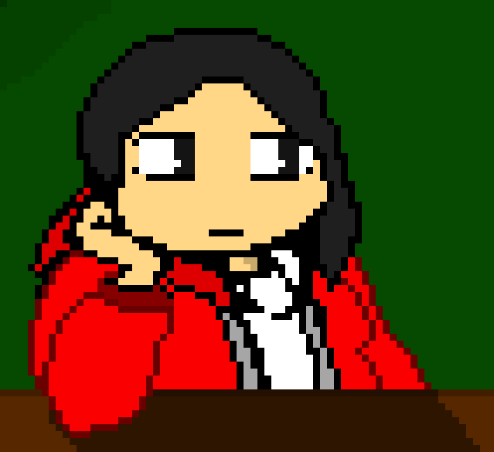 [506291] ... *she ended up waking up and got off her post.*