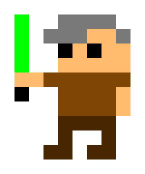 [9664c4] guy with lightsabre