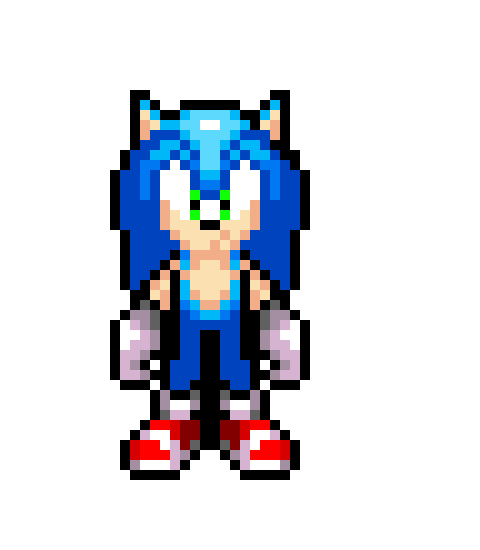 Sonic & Tails: Friendship Heart Havoc - Sonic (Overworld)