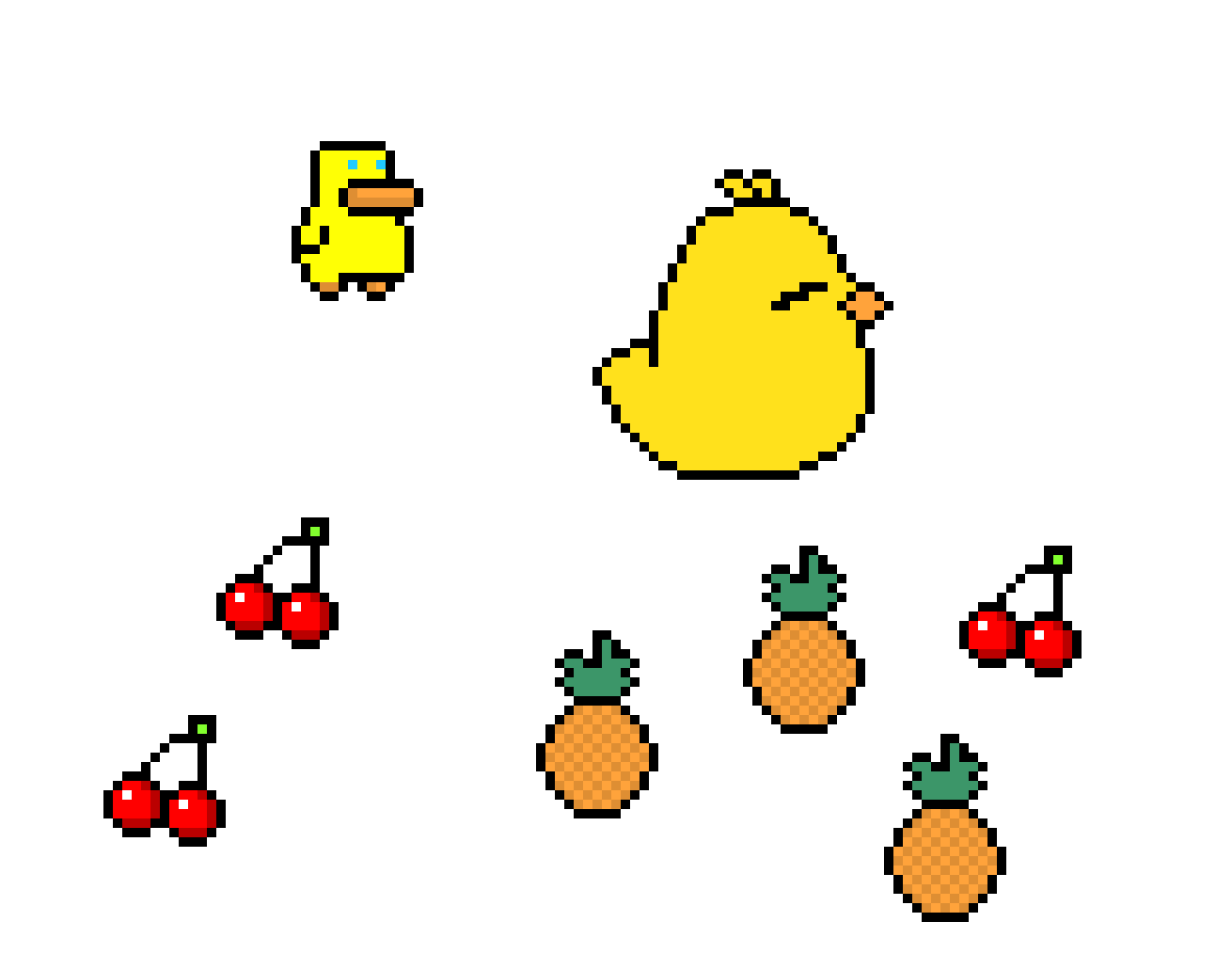 [9664c4] ducks and fruit by lolam