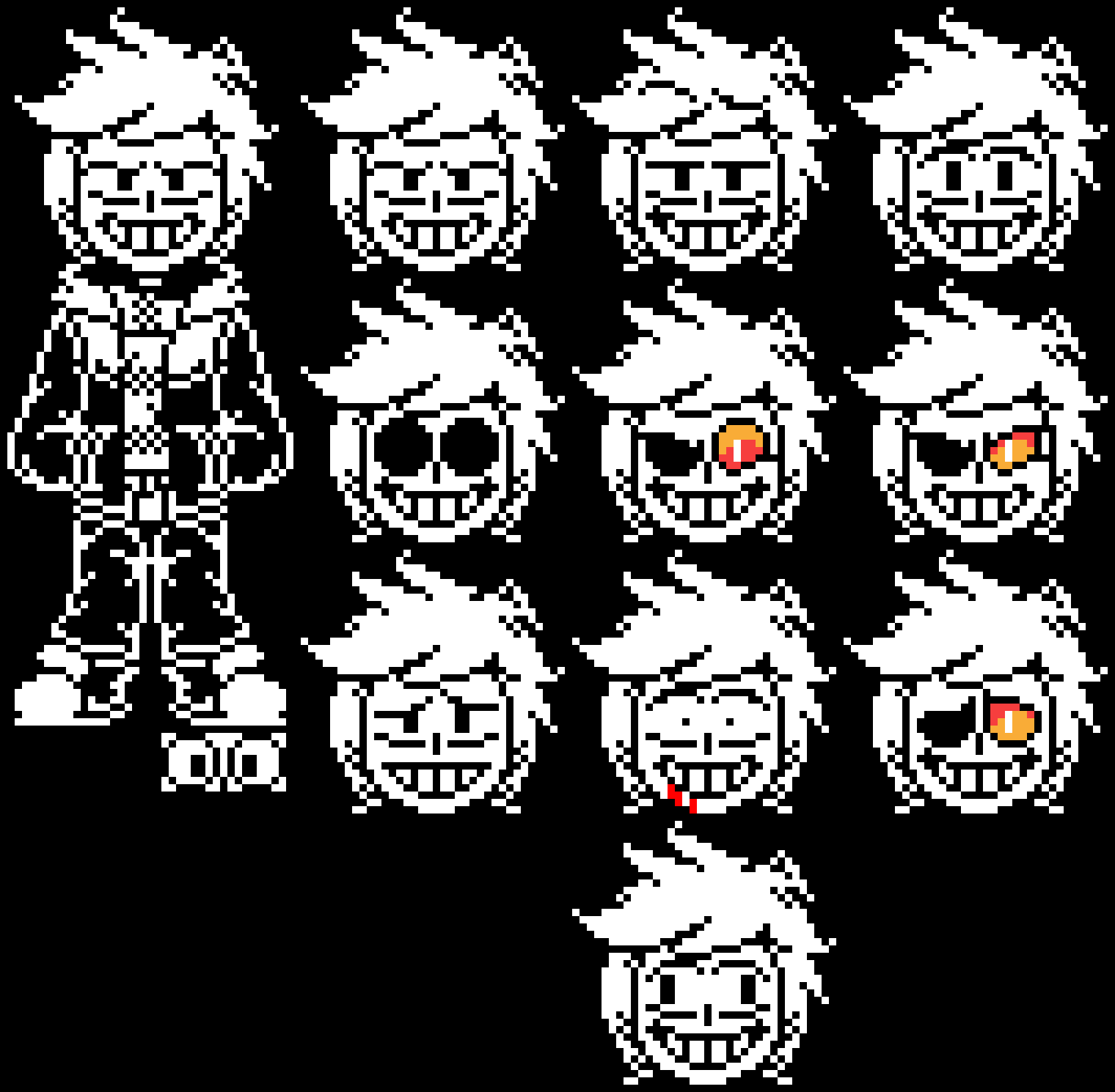 "Unnamed character 2 | Another character I redrew some the shit fest sprite sheet, and due to no one really being named... I dunno his name... -Terrie