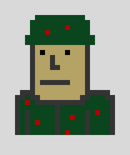 [9664c4] Army Hat Guy