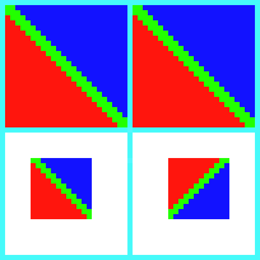 [80c72b] Pixel Quilt For math