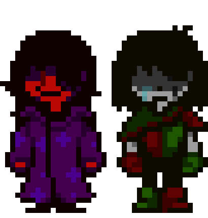 [494b86] Bloodrune AU - Wilsa Killjoia Darkworld Sprite Plus Skelor Skellington Ch. 2 Darkworld Sprite