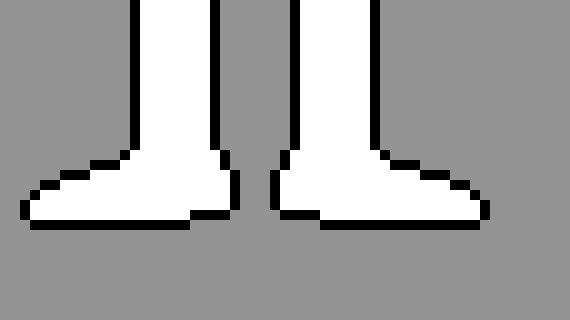 [c91422] I found nothing online, so I just... made feet... 