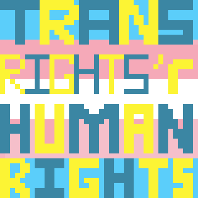 [9d23a4] Trans Rights Are Human Rights