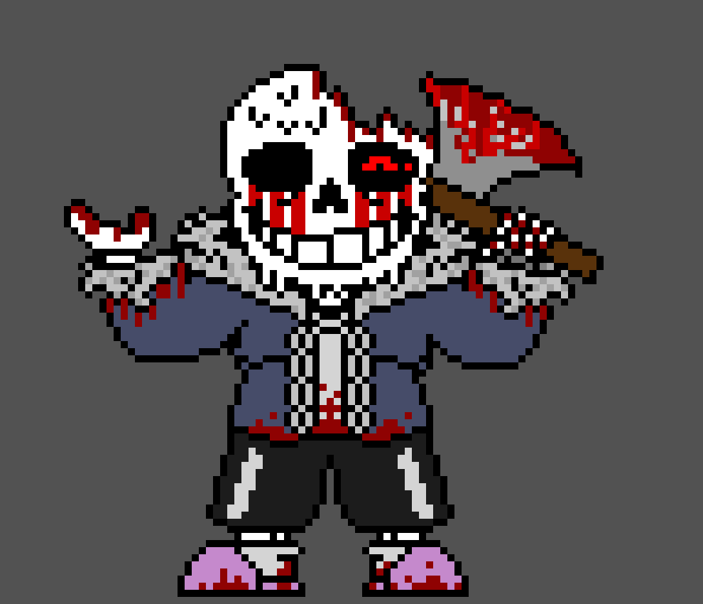 [e8cb42] Terror Sans pacifist route 