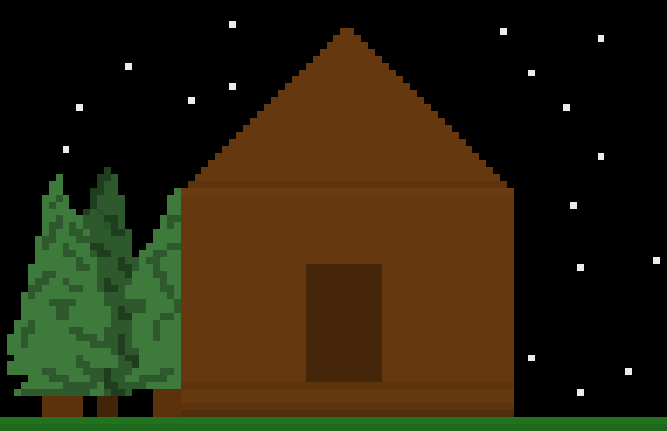 [024634] cabin outside