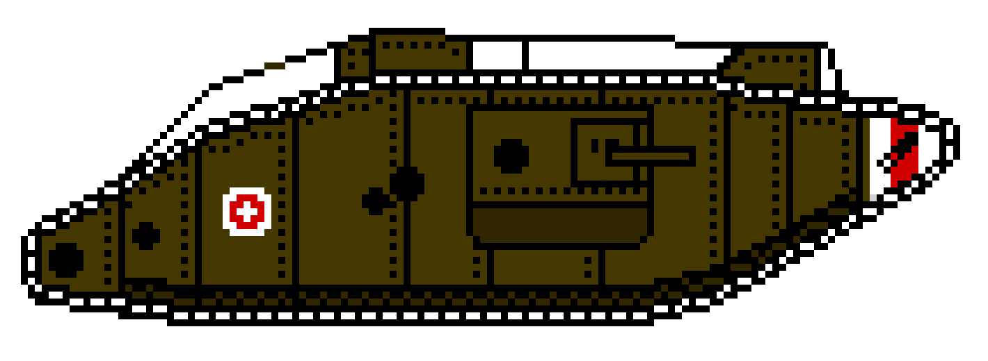 [415d3a] Tank pixal art