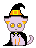 [9664c4] Cute Witch Cat