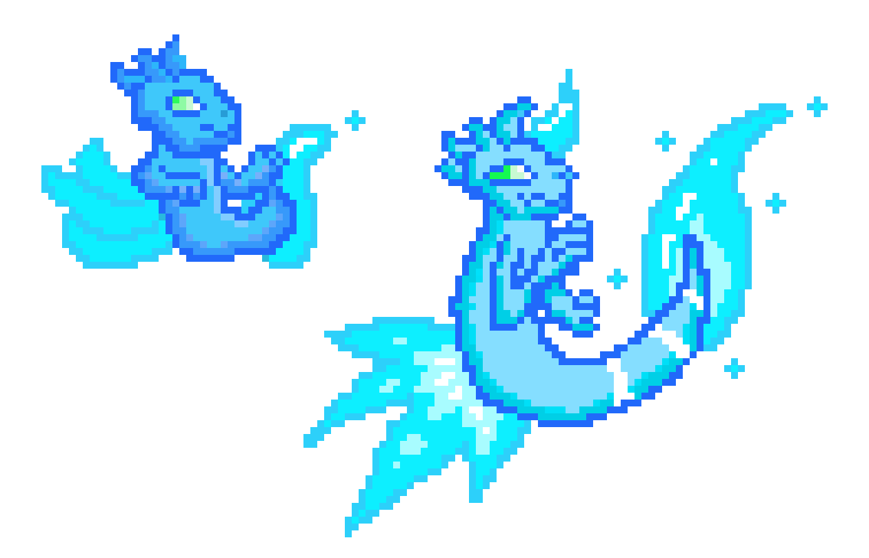 [dc44b1] Ice Dragon fakemon
