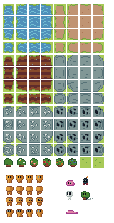[722a74] Survival Game Tileset