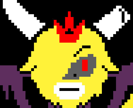 [9664c4] UnderShrike! Asriel Battle sprite