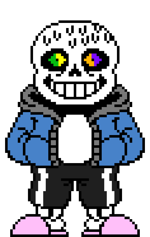 [58fd2b] Undertale Deals Of The Void Sans Sprite Phase 2.5 (The great and determined squad)