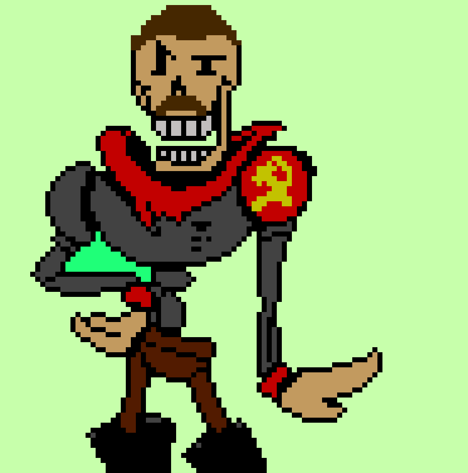Undertale AU Papyrus Stalin V2