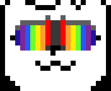 [db17e5] (I agree with you, Sans head. This is what would happen if I let RB use my sprite. - F3)