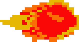 [9664c4] Pixel fireball