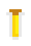 [6beb4d] Potion Bottle Skinny Yellow