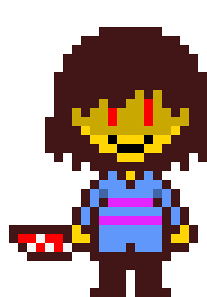 glitches into frisk *