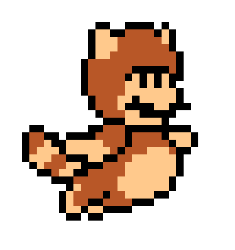 [9664c4] Tanooki Leaf Mario!